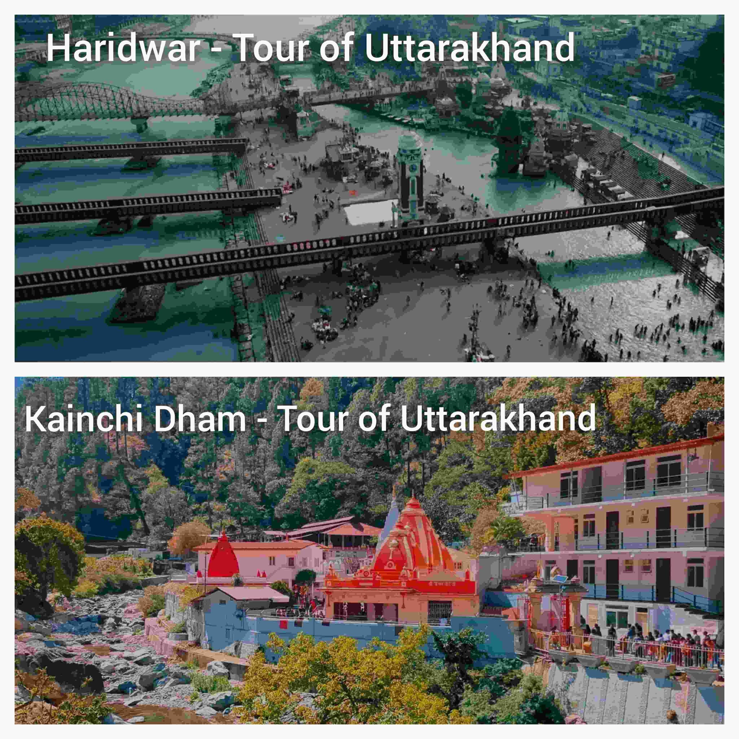 Haridwar to Kainchi Dham distance