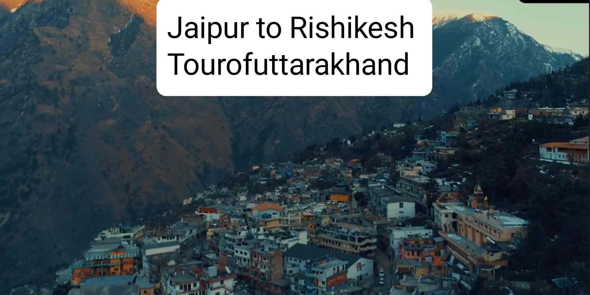 Jaipur to Rishikesh distance